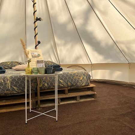 Glamplodge Met Prive Sanitair Blesdijke Luaran gambar